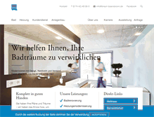 Tablet Screenshot of braun-baiersbronn.de